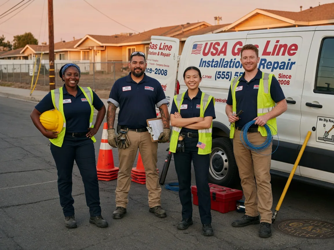 Gas Line Installation company in Mineral Springs, PA